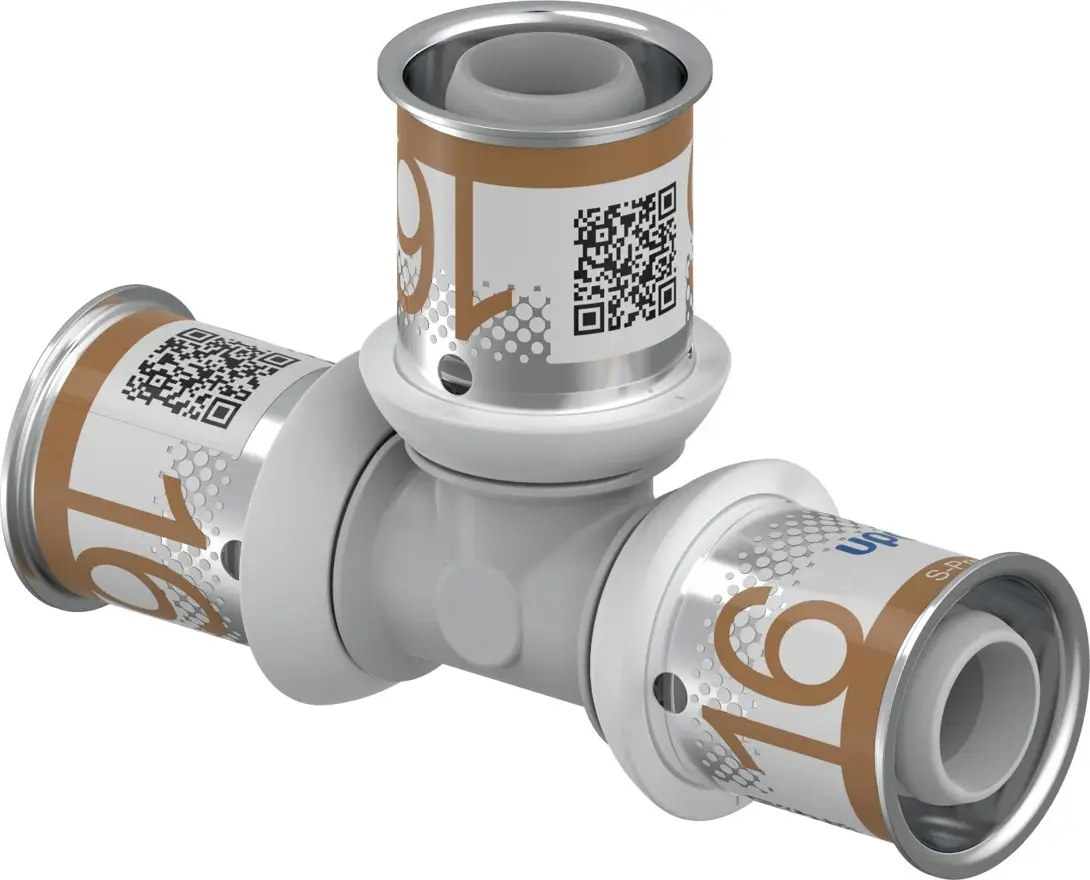 Uponor • S-Press • Plus • PPSU • T-Idom • 16 - 16 - 16
