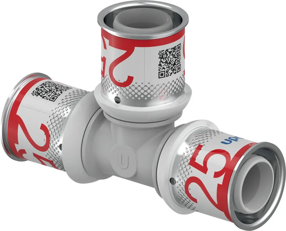 Uponor • S-Press • Plus • PPSU • T-Idom • 25 - 25 - 25