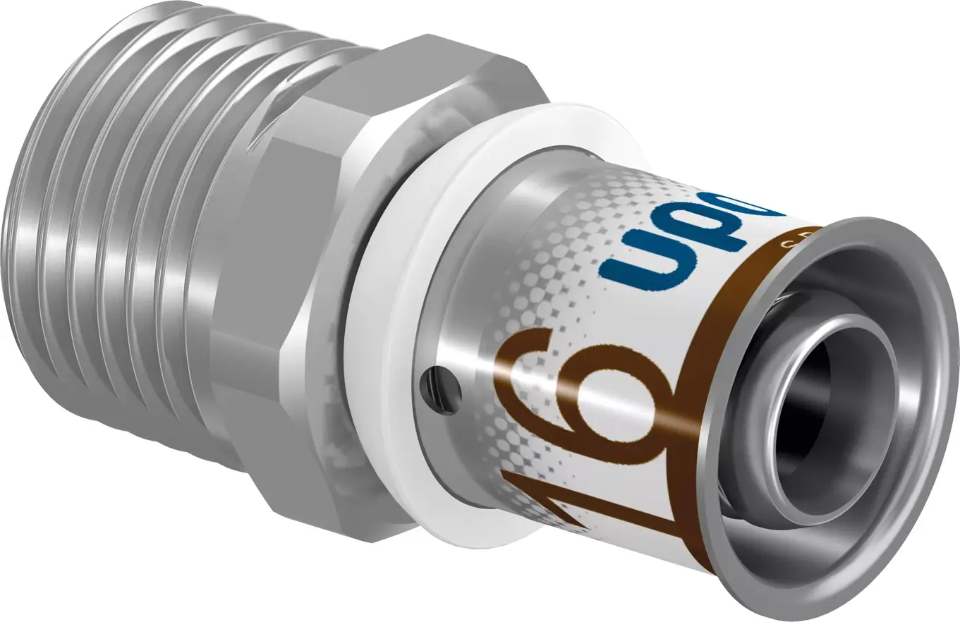Uponor • S-Press • Plus • Fém • Csatl.idom • KM • 16 - 3/8"