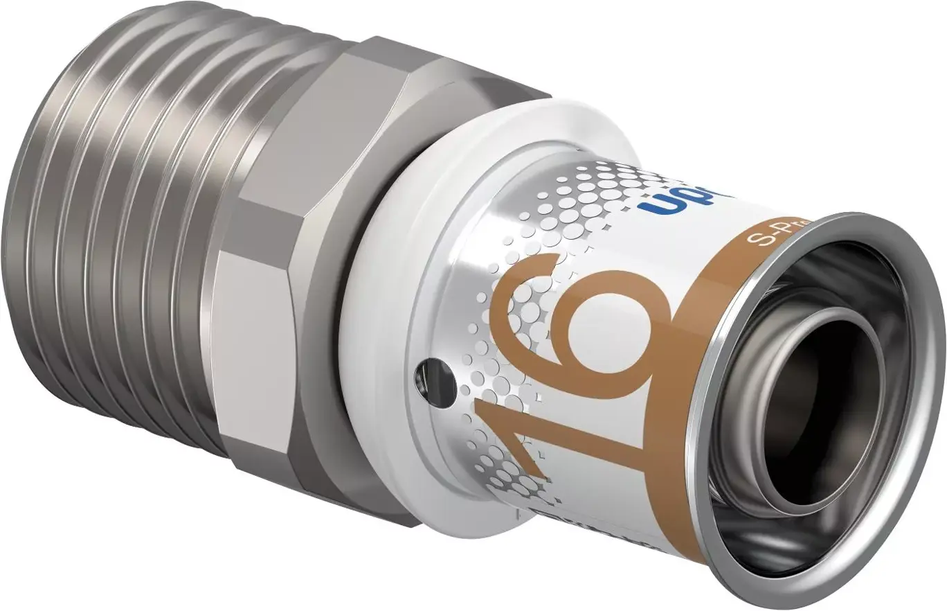 Uponor • S-Press • Plus • Fém • Csatl.idom • KM • 16 - 1/2"