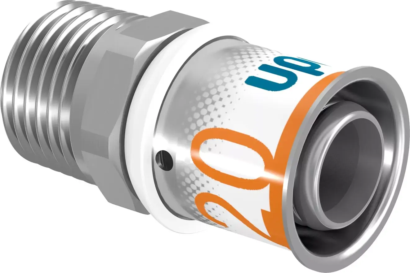 Uponor • S-Press • Plus • Fém • Csatl.idom • KM • 20 - 1/2"