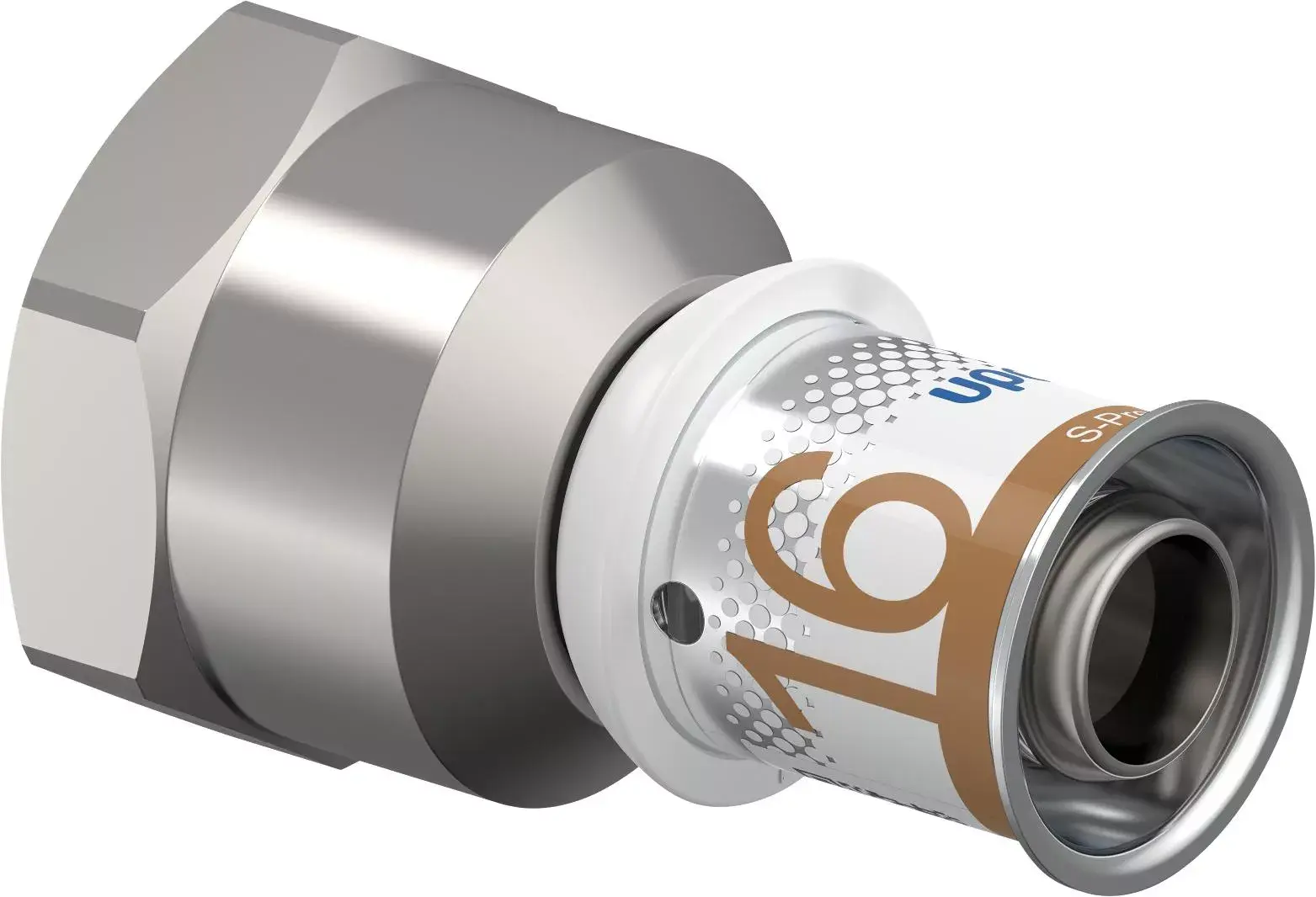 Uponor • S-Press • Plus • Fém • Csatl.idom • BM • 16 - 1/2"