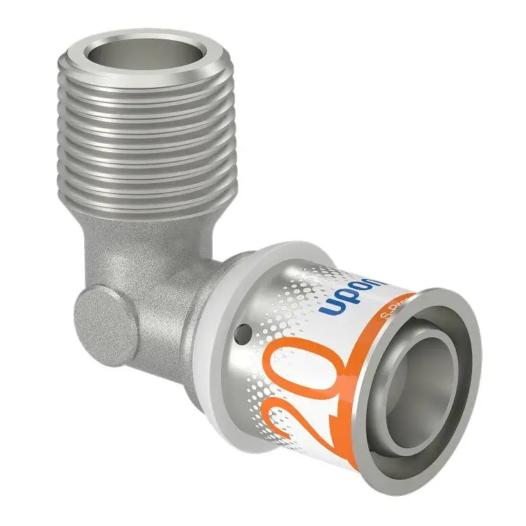 Uponor • S-Press • Plus • Fém • Könyök • KM • 20 - 1/2"
