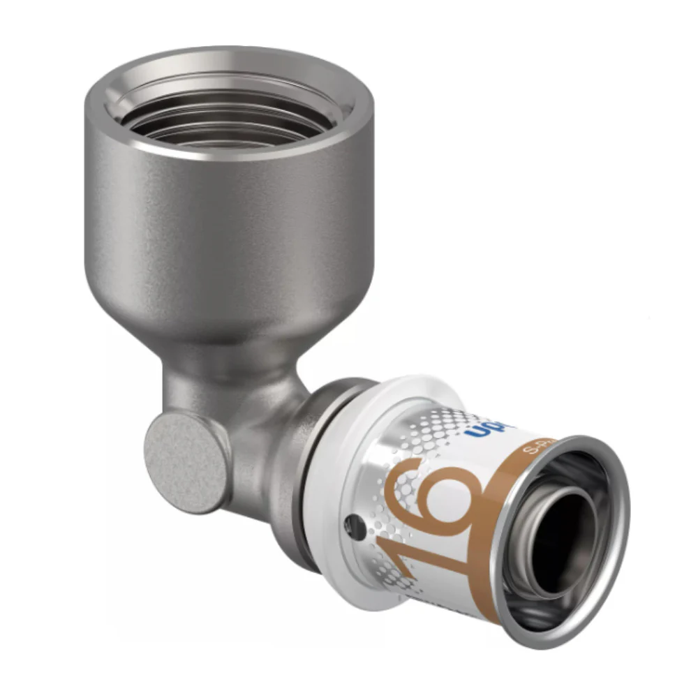 Uponor • S-Press • Plus • Fém • Könyök • BM • 16 -1/2"