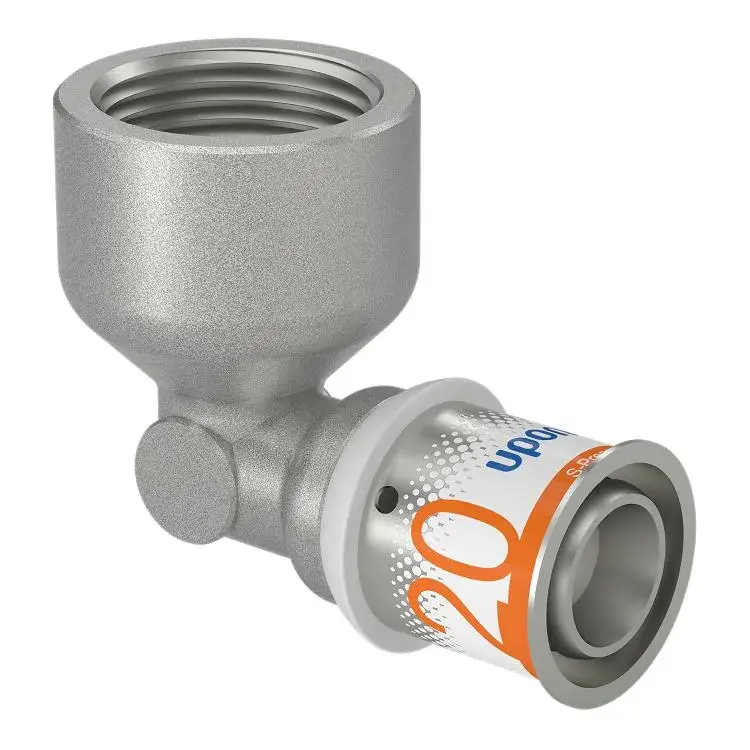 Uponor • S-Press • Plus • Fém • Könyök • BM • 20 - 3/4"