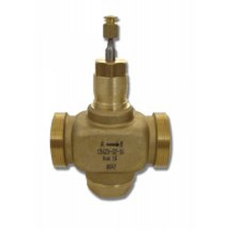 Honeywell 1-utú szelep egyenszázalékos, 20mm löket, 6/4" km, 2-170°C, PN16, (kvs=25)