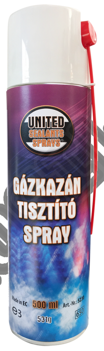 United Sprays Gázkazán tisztító spray 500ml
