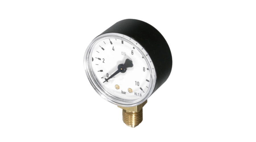 Honeywell • Manométer • D50 • Alsó Csatl. • 1/4" km • 0-16bar • Max40°C