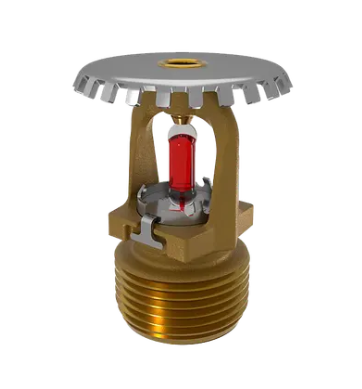 VK2001 • Álló • normál reagálású • sprinklerfej • K=115 • 68°C • 3/4" • réz