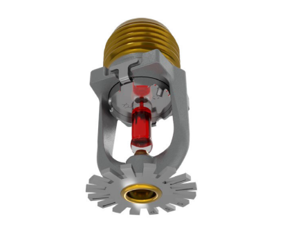 VK2022 • Függő • normál reagálású • sprinklerfej • K=115 • 68°C • 1/2" • réz