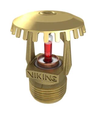 VK580 • Álló • ELO • gyors reagálású • sprinklerfej • K=242 • 68°C • 3/4" • réz