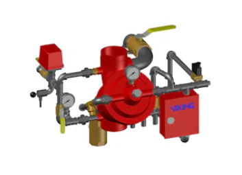 Viking • Alarm Valve Deluge System • Electric Assembled • Hornyos • DN150