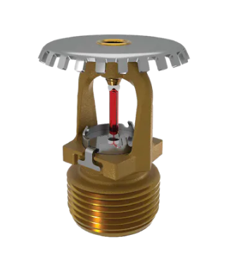 VK3501 • Álló • gyors reagálású • sprinklerfej • K=115 • 68°C • 3/4" • réz