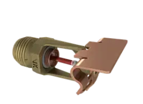 VK305 • Oldalfali • gyors reagálású • sprinklerfej • K=80 • 93°C • 1/2" • réz • 3mm