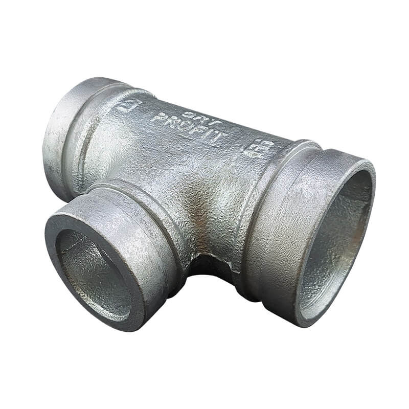Horganyzott • Szűkített T-idom • DN125-80 • 139.7-88.9 mm