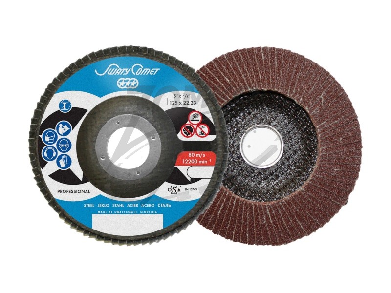 LAMELLÁS CSISZOLÓTÁNYÉR EGYENES 115x22.2 P40