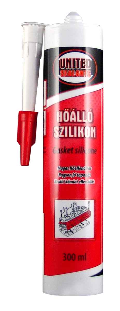 United Sealants • Szilikon • Hőálló • 300 ml (280°C)
