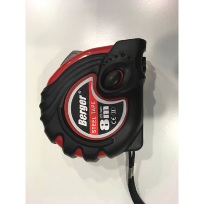 Berger • Mérőszalag • 3m x 16mm • Gumírozott