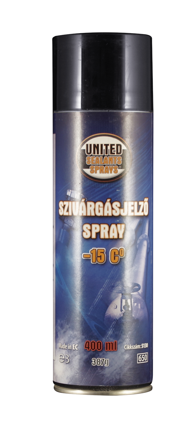 United Sealants • Szivárgásjelző Spray • 400 ml