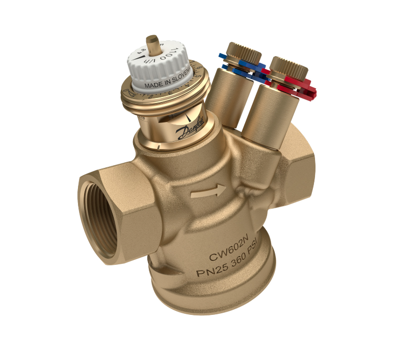 Danfoss • AB-QM • Menetes • Automatikus térfogatáram-szabályozó • DN15 • Bm • 60-600 l/h