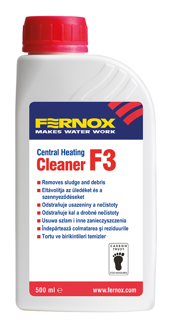 Fernox Cleaner • F3 • Tisztítófolyadék • 500 ml / 100 L