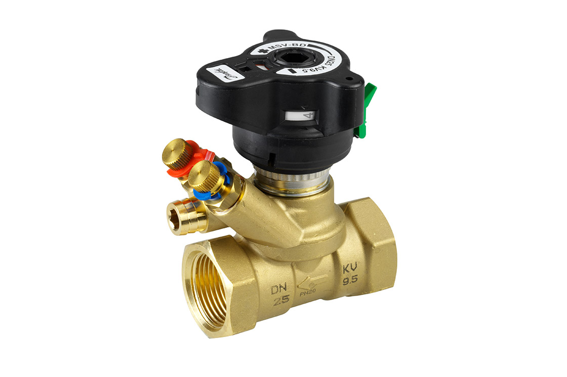 Danfoss • MSV-BD • Menetes • Kombinált mérőszelep és gömbcsap • BM • DN15
