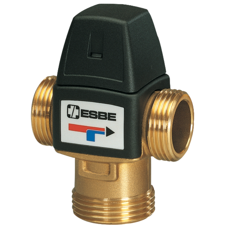 ESBE • VTA322 • Term. • Menetes • Keverőszelep • 20-43°C • 3/4" • Padlófűtés