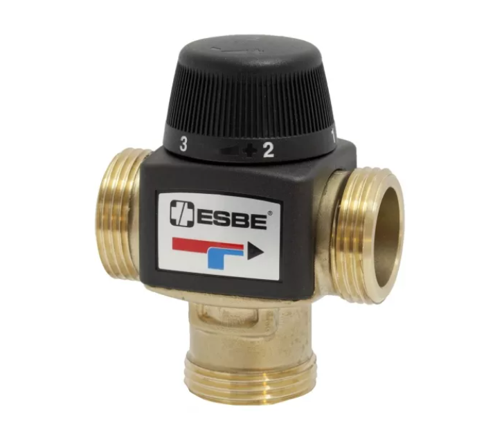ESBE • VTA372 • Menetes • Termo. Keverő Szelep • 20-55°C • 1"