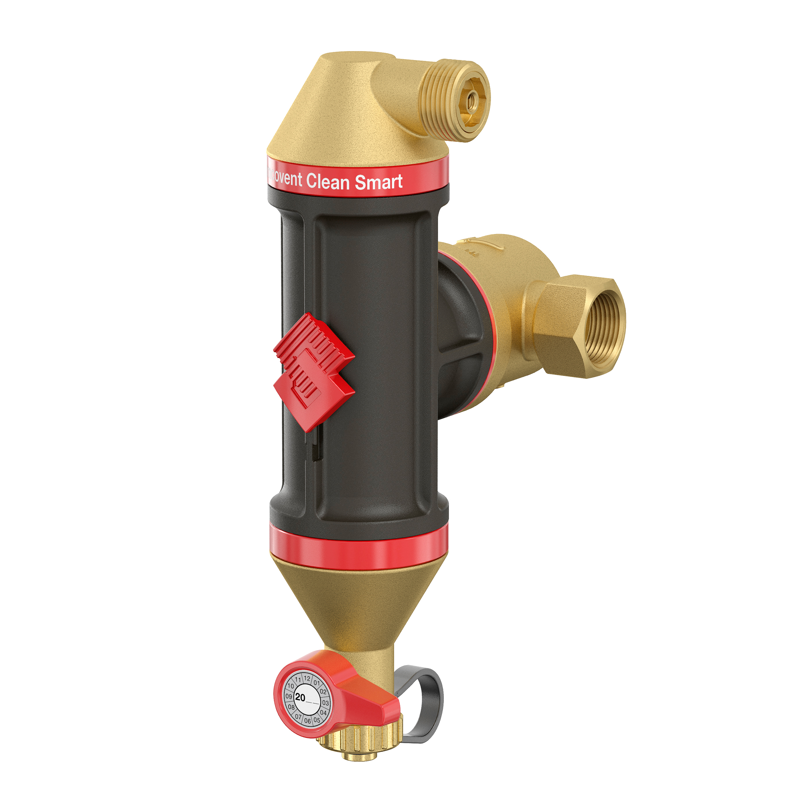 Flamco • Flamcovent Clean Smart • Menetes • Kombinált • Iszapleválasztó • 1" • PN10