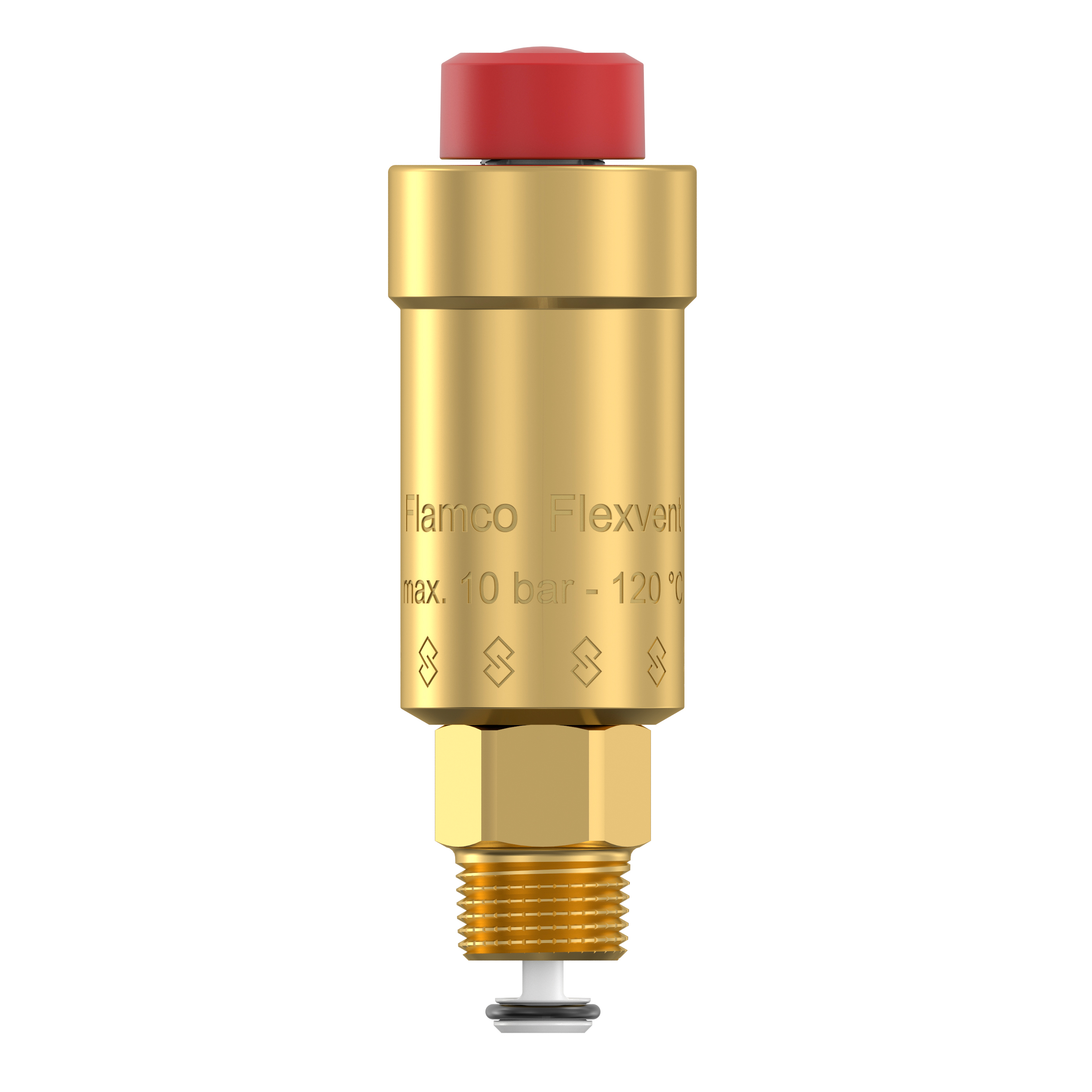 Flamco • Flexvent • Légtelenítő Szelep Álló • 3/8"