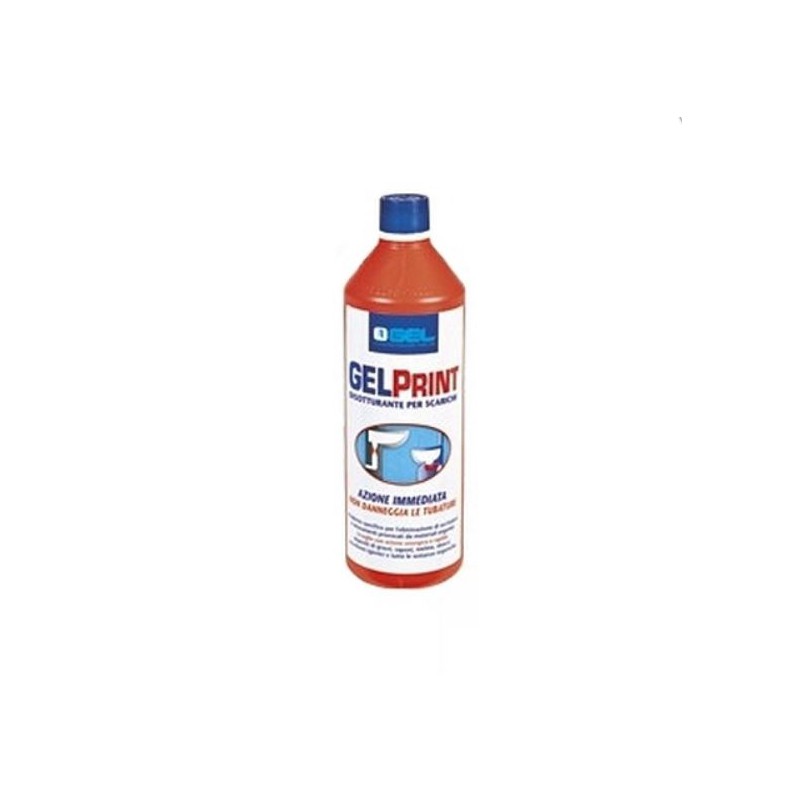 Gel • Print • Lefolyótisztító • 750 ml