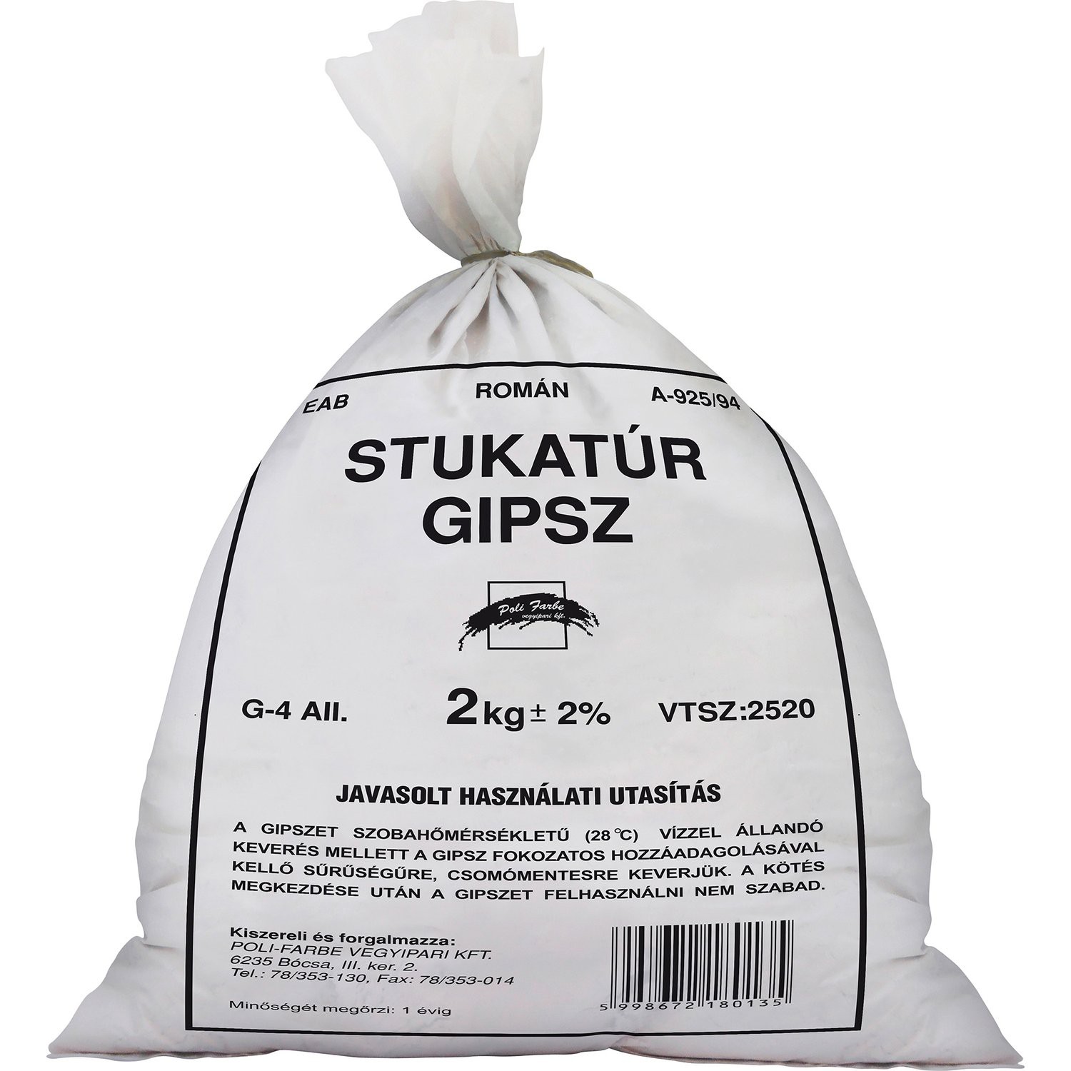 Gipsz • 10 kg