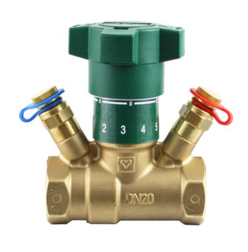 Herz • Strömax-MW • 4117MW • Menetes • Beszabályzószelep • Mérőcsonkkal • 1/2˝ • Ivóvízre