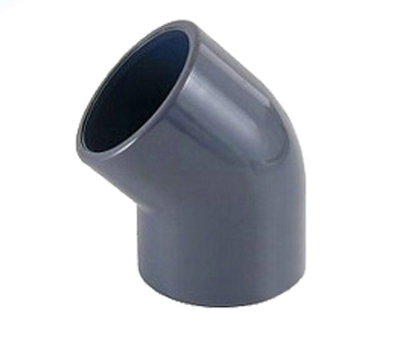 PVC Kisnyomó Könyök W 45° 32 MM