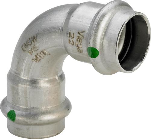 Sanpress Inox • 2316 • Ív 90° • BB • 15 mm