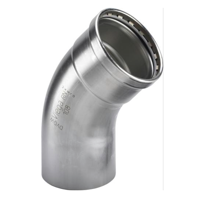 Sanpress Inox • 2326.1XL • Ív 45° • KB • 108 mm