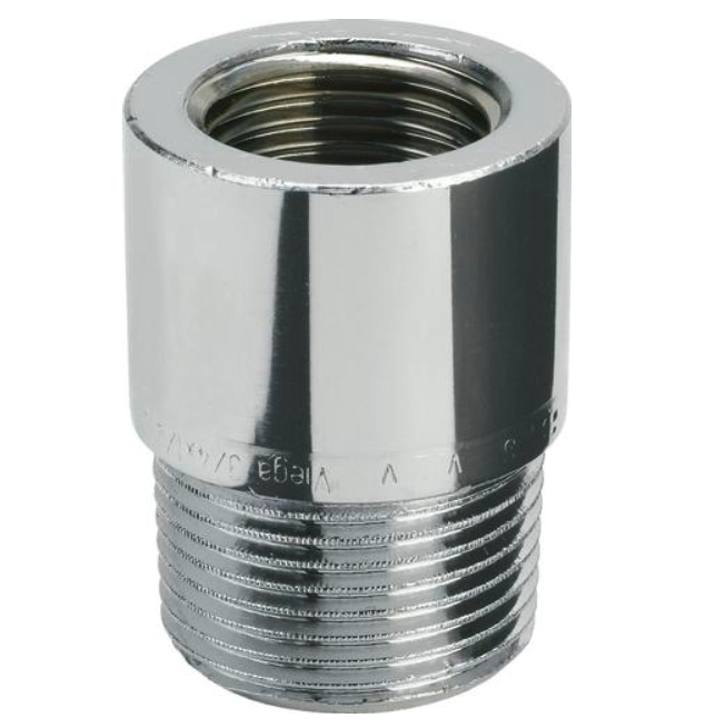 Vörösréz • 3242 • Viega • Krómozott • Szűkítő • BK • 1/2" - 3/8"