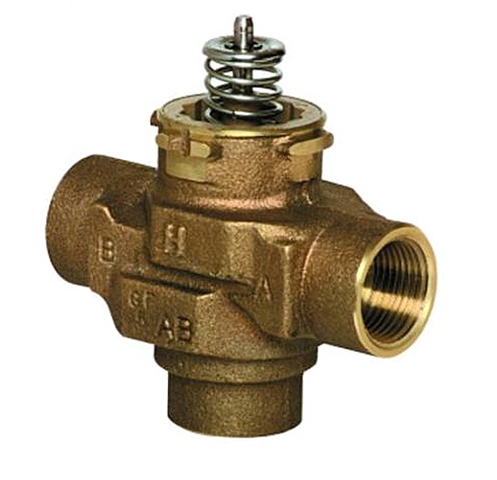 Honeywell • Menetes • Háromjáratú Váltószelep • BB • 3/4"