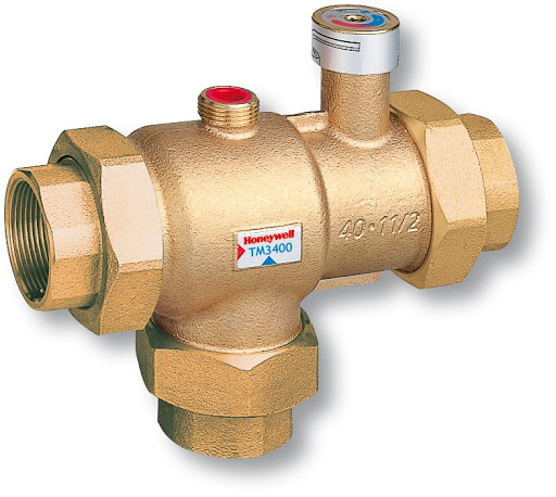 Honeywell • Menetes • Keverőszelep • 1" km • 36-53° • Max 90°C • (kvs=2,5)